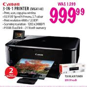Canon 3-in-1 Printer (MG4140)