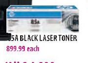 HP 5A Black Laser Toner-each