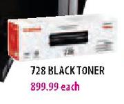 Canon 728 Black Toner-each