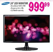 Samsung LED Monitor-20"