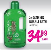 Satiskin Bubble Bath - 2 Ltr Each