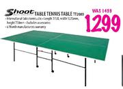Shoot Table Tennis Table-TT2000