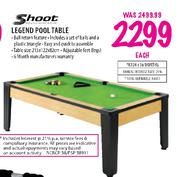 Shoot Legend Pool Table