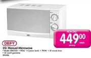 Defy Manual Microwave (DMO348)-20l Each
