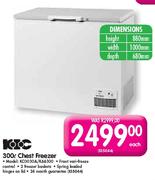 KIC Chest Freezer (KC0030A/K66300)-300l Each