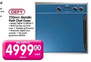 Defy Metallic Petit Chef Oven-750mm Each