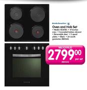Kelvinator 2 Oven & Hob Set (KC60BS)-Per Set