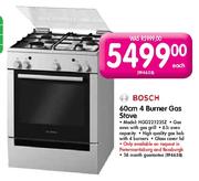 Bosch 4 Burner Gas Stove (HGG223225Z)-60cm Each