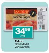 Eskort Gold Medal Varkworsies-750g