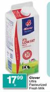 Clover Ultra Pasteurized Fresh Milk-2ltr