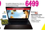 Lenovo Notebook(G580G)