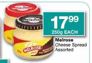 Melrose Cheese Spread - 250gm Each