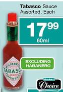 Tabasco Sauce - 60ml Each