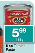 Koo Tomato Paste - 115gm