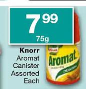Knorr Aromat Canister - 75gm Each
