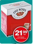 Five Rose Lunlose Teesakkies - 100's