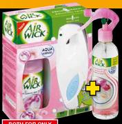 Air Wick Fresh Matic-250ml & Air Wick Aqua Mist-354ml