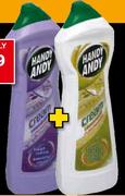 Handy Andy Cream Cleaner-2 x 750ml