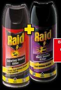 Raid Insecticide-2 x 300ml