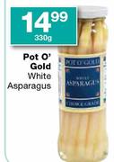 Pot O'Gold White Asparagus-330G Each