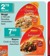 Royco Cook-in-Sauce Assorted-Each