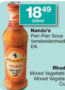 Nando's Peri-Peri Sous Verskeldenheld-250ML Each