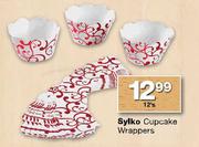 Sylko Cupcake Wrappers-12's 