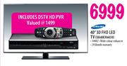 Samsung FHD LED TV (UA40EH6030)-40"