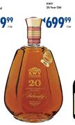 KWV 20 year Old - 750ml