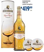 Oudemeester VSOB With Coasters and Gift Tin - 750ml