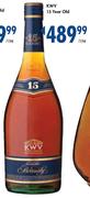 KWV 15 Year Old Premium Brandy - 750ml