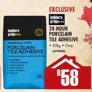 Builders Pride 24 Hour Porcelain Tile Adhesive-20kg