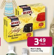 Moir's Jelly Assorted-80g Each