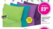 Casa Collection Double Fitted Sheet
