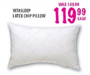 Vitasleep Latex Chip Pillow-Each