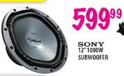 Sony 12" 1000W Subwoofer