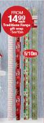 Traditions Range Gift Wrap-5m/10m Each
