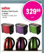 Salton Stainless Steel Kettle Each