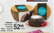 Classic Christmas Pudding-450g Each