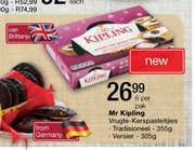 Mr Kipling Vrugte-Kerspasteitjies Versier-305g 6 Per Pack
