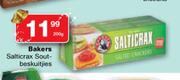 Bakers Salticrax Soutbeskuitjies-200g