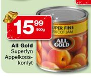 All Gold Superfyn Appelkooskonfyt-900g