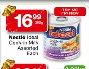 Nestle Ideal Cook-In Milk Assorted-300g Each