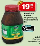 Checker's Choice Vrugteblatjang Verskeidenheid-1.1Kg Elk