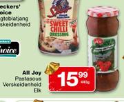 All Joy Pastasous Verskeidenheid-440g Elk