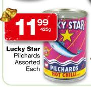 Lucky Star Pilchards Assorted-425g Each