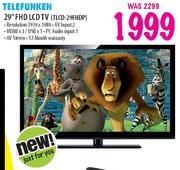 Telefunken FHD LCD TV (TLCD-29FHDP) - 29"