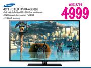 Samsung 40" FHD LED TV(UA40EH5000)
