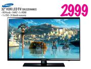 Samsung 32" HDR LED TV(UA32EH4003)