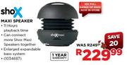 Shox Maxi Speaker